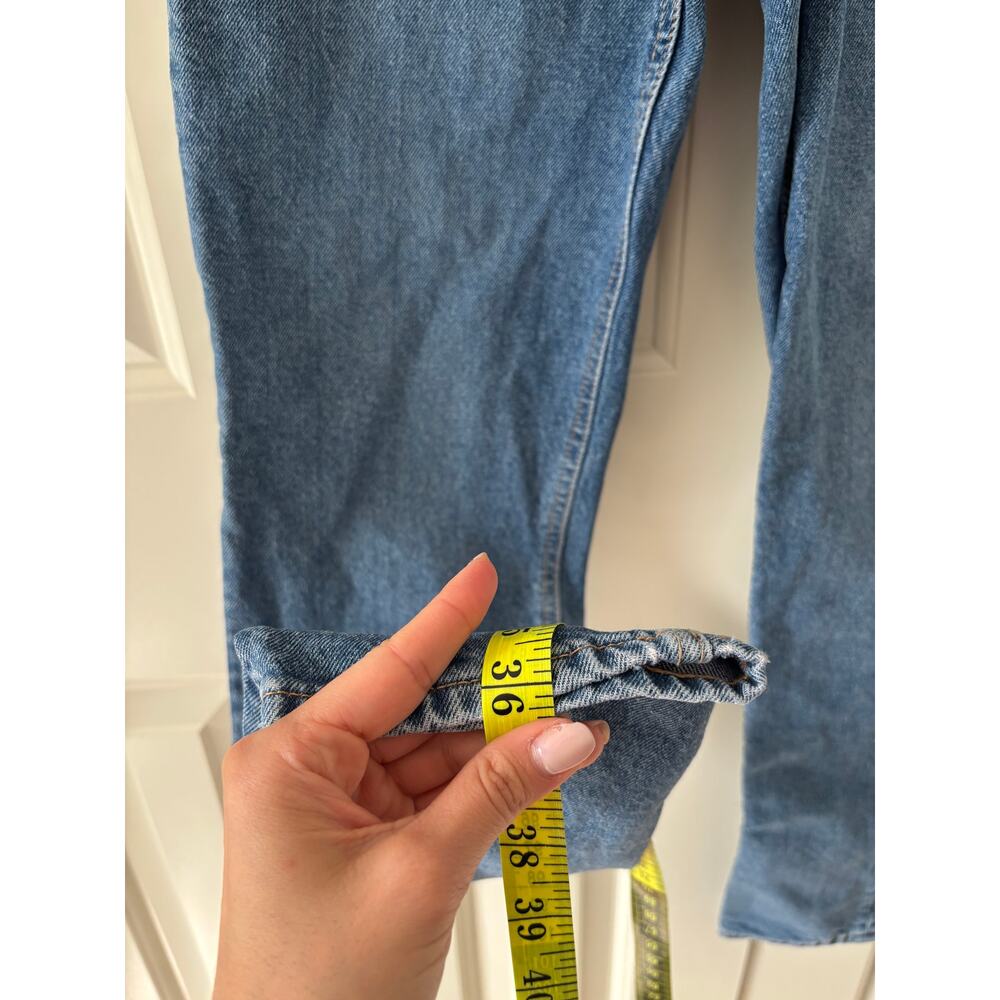 H&M High Waisted Classic Blue Denim Jeans US 2 - Picture 7 of 8